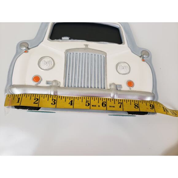 RARE Vintage 1987 Rolls Royce Ceramic Plaque Birthday Decor Gift Made in Japan - Picture 9 of 10